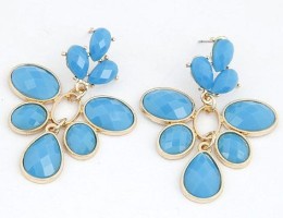 Blue Waterdrop Earrings